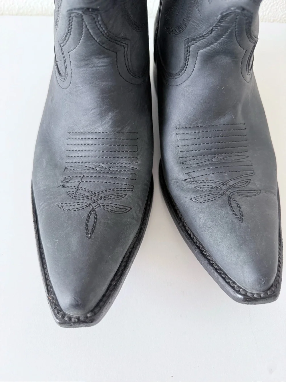 Vintage Chaparral Leather Boots US Men’s 9-Lemonwood Pegged Sole | León, Mexico